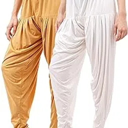 buy that trendz Patiala Pant for Women Viscose Relaxed Fit Dhoti Patiyala Salwar Harem Style Bottom Pants-picture-18
