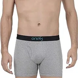 one8 Men's Cotton Trunks (Pack of 1) (107-GREYMEL_Grey Melange_Xx-Large_Grey Melange_2XL)-picture-16