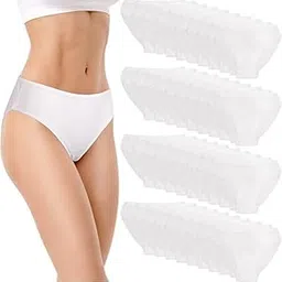 medipack 10 Pack Women and Men Nonwoven Disposable Underwear, Panties, Briefs for Travel, Hospital, Sport, Hotel, Spa, Massage, and Salon. Standard Size, Fit for All.-picture-11