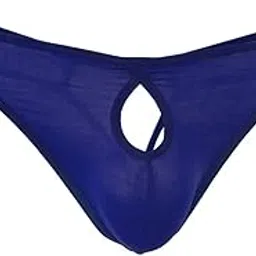 Mens Double Elastic Crotchless Underwear-image-75