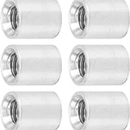 Aluminum Alloy Standoff, High Hardness Round Standoffs Durable Spacer Fasteners 10Pcs for Workpiece Connecting for Structure Supporting(Length 9mm)-image-22