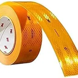 ETSHandpro 3M Radium Reflective Warning Tape Waterproof For Multipurpose Uses Sticker High Intensity Conspicuity (50 Meter, Red)-picture-20