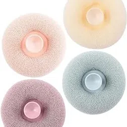 DIKPUL Loofah for Bathing with Soft Silicone Massager And Scrubber Mud & Dirt Remover Exfoliating Soft Scrubber for Women, Men, Babies & Kids - (PACK OF-1)-picture-23