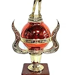 Be Win Red Ball Fiber Trophy for Sports Events, Functions, Tournaments & Competitions Size Approximate 11" Inches (Volleyball)-image-72
