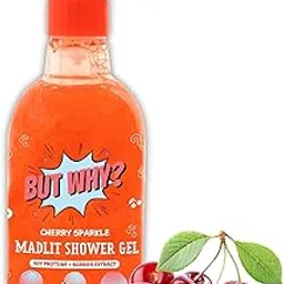 ButWhy Cherry Sparkle Madlit Shower Gel for Pre-Teen Kids (Ages 4+) | Gentle Cleanser with Berry Extracts | Skin Soothing, Hydrating Body Wash | Sulfate and Paraben Free | All Skin Types, 250ml-picture-28