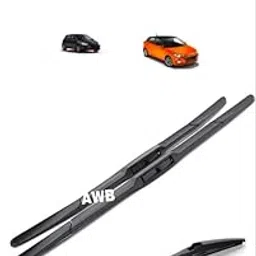 AWB® Front Teflon Coated Hybrid Wiper Blades Compatible with Hyundai i20 elite,i20 allroad(Pack of 3)-image-9