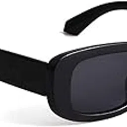dervin UV Protected Rectanglular Retro Driving Narrow Square Frame Sunglasses for Women-picture-20