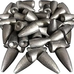 Carp Fishing Lead Weights Sinker Bullet Shaped Weights 7g-picture-23