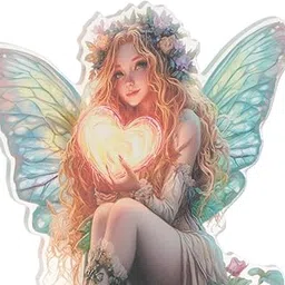 bnf® Outdoor Garden Stake 2D Ornament Yard Sign for Front Porch Pathway Gardening Fairy with Heart Home & Garden | Yard, Garden & Outdoor Living | Garden D?©cor | Statues & Lawn Ornaments-image-99