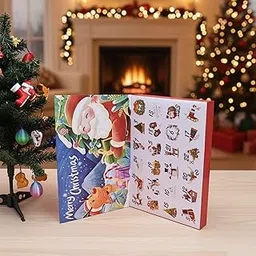 Christmas Advent Calendar, 24 Unique 3D Printed Surprise Toys, Multi-Color Holiday Countdown Gifts for Kids and Adults, Christmas Tree Decorations-picture-48