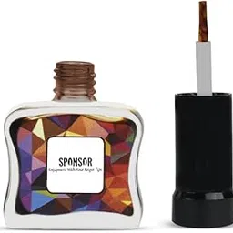 SPONSOR Aqua Ink Gel Nail Polish | Watercolor Effect | Seamless Blending | Long-Lasting Shine | Easy Application | UV-LED Lamp Compatible (Shade: 10-8 ML)-picture-53