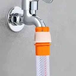 Wisik enterprise Pipe Attachment Faucet Connector ABS Hard Tube Quick | Hose Pipe | Universal Fit for Kitchen, Garden, Outdoor | Faucet Tight Connector(5)-image-59