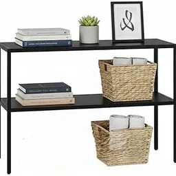 Modern Metal Bookshelf for Home & Office | Multi-Purpose Storage Shelf for Books, Plants & Decorative Items | Storage Rack for Elegant Home Decor-image-63