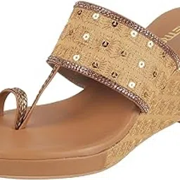 metro Women Ethnicwear Wedge Heel Sandal-picture-12