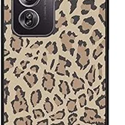 NDCOM for Oppo Reno 12 PRO 5G Back Cover Leopard Texture Print Printed Metal Case-image-11