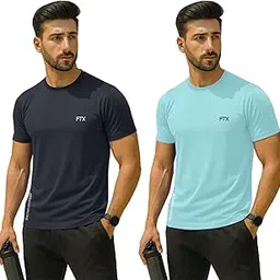 FTX Men's Solid Regular Fit T-Shirt-image-0