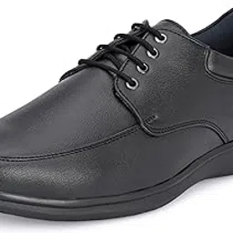 centrino Mens 8687 Durable Formal Shoes with a Smart and Round Design, Classic Derby Lace-Up Structure Crafted Material-picture-11