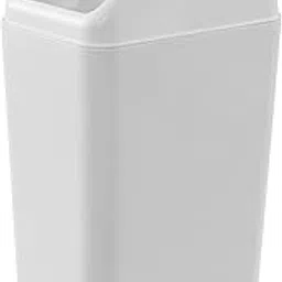 Farmoon Slim Trash Can, 14L Modern Swing Wastebasket Paper Dustbin/Waste Bin Grey-picture-56