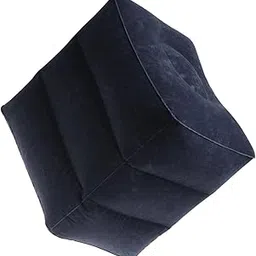 ULTECHNOVO Inflatable Foot Rest Cushion for Airplane Travel Pillow Foot Stool 3 Height Levels-picture-23