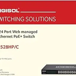 DIGISOL 24 Port Web Managed Gigabit Ethernet PoE+ Switch DG-GS1528HP/C-picture-31