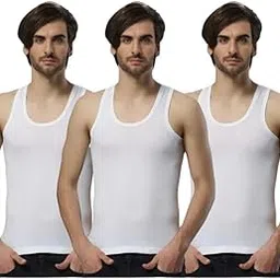 innero Men's White Vest Combed Cotton Sando Round Neck Undershirt Sleeveless Baniyan-picture-50