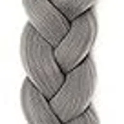 PRAVRAJYA Dreadlocks Extensions, Handmade Reggae, Hair Parandi Small Choti Braids Extension, Straight Hair Wig Everyday Wear Synthetic Hair, Twist Braid Hair for Womens & Girls Warm Grey Code-171-image-5