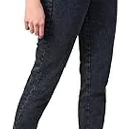 neunk Women's Denim Jeans, Classic Straight and Relaxed Fit Mid Waist Casual Pants with Multiple Pockets-picture-19