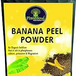 Plantsoul Banana Peel Powder Fertilizer for Plants, Natural Bloom Booster for Plants and Gardening (400 gm)-picture-34