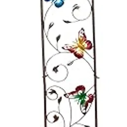 MERISHOPP®Bird Bath with Garden Trellis Outdoor Height 100cm for Patio, Lawn Versatile Butterfly|Home & Garden | Yard, Garden & Outdoor Living | Bird & Wildlife Accessories | Birdbaths-picture-26