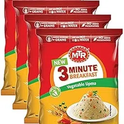 MTR Vegetable Upma, 60g (Buy 2 Get 2, 4 Pieces) Promo Pack-image-91