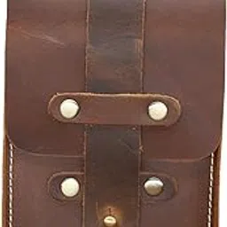 Pu Leather Fanny Pack Waist Bag Holiday Decorative Vintage Style For Walking Small And Brown | Mens Accessories | Backpacks, Bags & Briefcases-image-17
