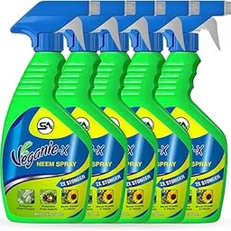 Neem Oil Spray for Plants Insects | Natural Insect Reepellent for Outdoor Indoor Plants & Garden | Herbal Plant Protection | Removes Fungus Pests Mealy Bug-2500 ml, Pack of 5-picture-44