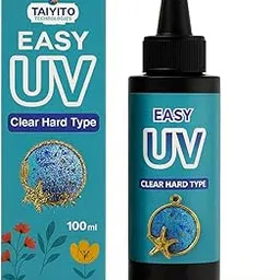 Taiyito Uv Resin UV Resin 100ml – Crystal Clear Fast Curing Ultraviolet Epoxy Resin for Jewelry Making, Crafts, Molds, Coating & DIY Art – Hard Type, Non-Yellowing, Bubble Free-picture-19