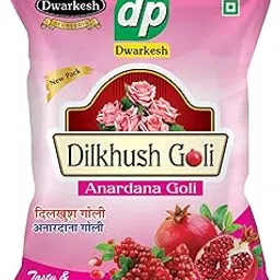 DWARKESH Original Anardana Pachak Goli 500gm - Dilkhush Dry Anardana Candy Powder - Churangoli Mukhwas/Mouth Freshener - Relief from Acidity, Gas & Bloating - Ayurvedic Remedy for Daily Wellness - Tasty Digestive Chewable-picture-28