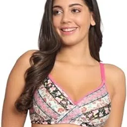 dulcinea,editorial Dulcinea Women's Printed Full Coverage Lightly Padded Non Wired T-Shirt Bras | Regular Bra | Adjustable Straps (Pack of 1)-picture-29