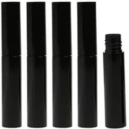 6 Pieces 4ML Empty Mascara Eyelash Growth Bottle Lip Gloss Liquid Tube Black-picture-24