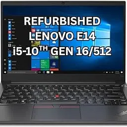 Certified Ienovo ThinkPad E14 InteI Core i5-10210U | 10th Gen | 14-inch (35.56cm) FHD IPS Antiglare Thin and Light Laptop (16GB RAM/512GB SSD/Win 10/1.59 kg), (Clean& Tested)-picture-13