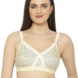 floret Women's Cut & Sew Double Layer-Cups Non Padded & Non-Wired Full Coverage Bra-picture-12