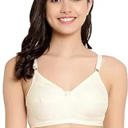 VERMILION Non Padded Non-Wired Baby Pink Stylish Bra for Girls and Women-picture-16