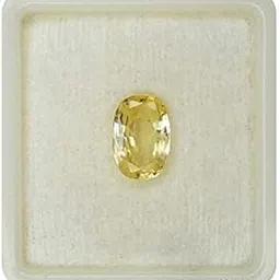 kirti sales Gems 5.00 Ratti Yellow Sapphire(Pukhraj Stone) Unheated Untreated Ceylone Original Certified Natural Gemstone With Lab Certificate-picture-23