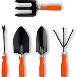 NAYRA 6-Piece Garden Tools Kit - Weeder, Trowels, Hand Fork, Cultivator, Gardening Accessories (Garden Tool Kit + Trowel)-picture-36