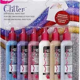 Tulip Dimensional Glitter Fabric Paint, 6-Pack-picture-12