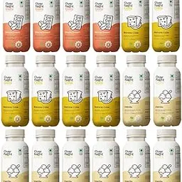 Overnight Oats with Vegan Protein | High Protein Oats Breakfast with Dietary Fibre | Just Add Milk | Ready in Minutes | No Preservatives | 4 Mocha + 6 Banana Cake + 8 Vanilla (Pack of 18, 50g Each)-image-98