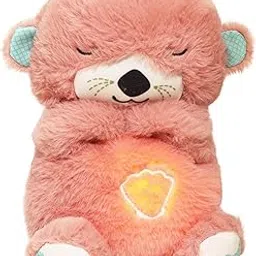 NGEL Portable Plush Stuffed Animal Toy || Breathing Teddy Bear with Music, Sound, Light and Breathing Motion || Soft Toy for Kids or Baby (Multicolor) (Teddy Bear)-image-46