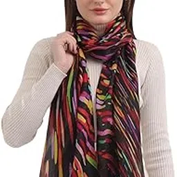 eh 100% Pure Mulberry Silk Scarf for Women, head scarf, neck scarf, hair scarf, digital printed long (22" X 72")-picture-31