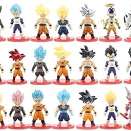AUGEN DBZ 21 Pieces Action Figure Limited Edition for Car Dashboard, Decoration, Cake, Office Desk & Study Table (9cm)(Pack of 21)-picture-14