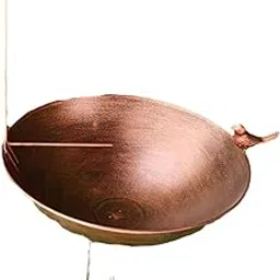 CALANDIS Outdoor Bird Feeder for Outdoors Sturdy Birds Bath Bowl for Garden Villa Yard Style B | Birdbaths | Bird & Wildlife Accessories | Yard, Garden & Outdoor Living-image-0