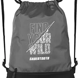 sabertooth Drawstring Daypack Bag Sports Backpack Gym Bag, Backpack and Multi Utility Bag for Running, Outdoor and Indoor Sports-picture-24
