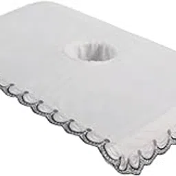 SECRET DESIRE Massage Table Towel Breathable SPA Bed Head Curtain Pad for Beauty Salon SPA white|Massage|Linens & Covers-image-17