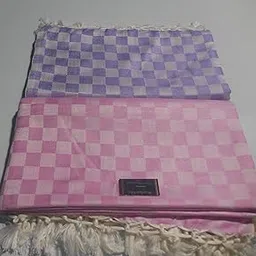 Bhagalpuri Dull Chadar Combo Pack of 2 Pink & Purple-picture-15